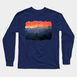 Mountain Sunset Long Sleeve T-Shirt